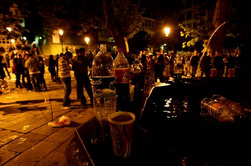 Noche de botellón