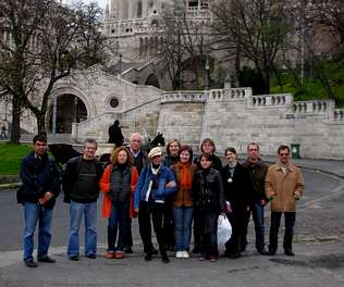 Profesores na visita a Hungría dentro do programa Comenius