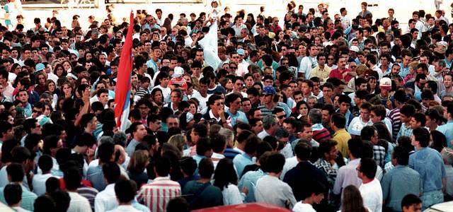 Manifestación pro Celta