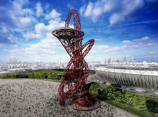 La torre Orbit, de Anish Kapoor, sigue los pasos de la Eiffel