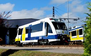 Feve presenta los nuevos trenes