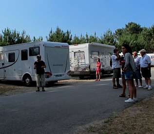 Más de un centenar de caravanas se reunieron el fin de semana en Carnota