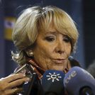 Esperanza Aguirre, presidenta el PP en Madrid
