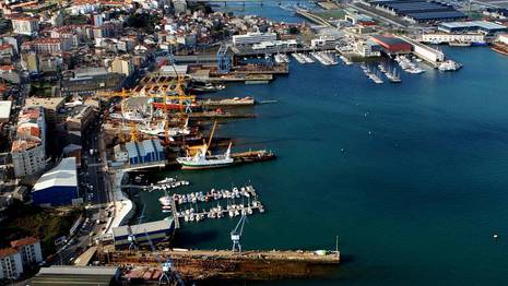Las rías de Vigo y Ferrol son las más contaminadas por cobre de toda la costa de Galicia