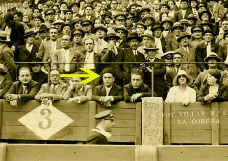 El ferroviario monfortino en la plaza de toros de A Coruña 