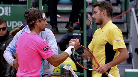 Ferrer saluda Wawrinka Montecarlo '14 - lavozdegalicia.es