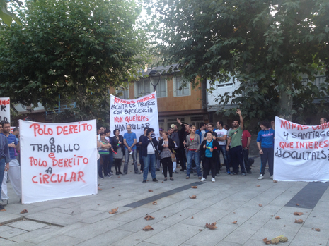 La protesta es en O Barco Lolita Vázquez