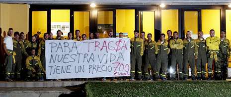 Control de incendios (Galicia): Los brigadistas, «quemados» con el plan contra incendios G29P6F1