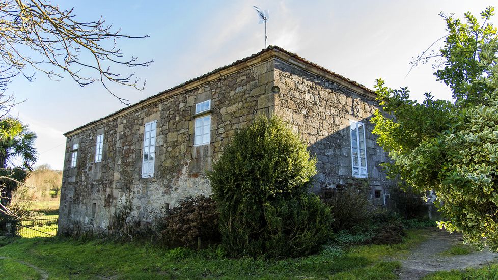 Una vista de la llamada Casa Guitián