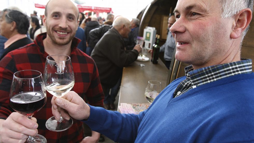 Tras varios años con trece bodegas, en la feria de Chantada participan este año dieciséis